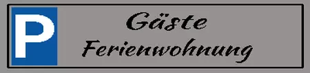 Parken verboten SchildParken - Verkehr Gäste Ferienwohnung Bild