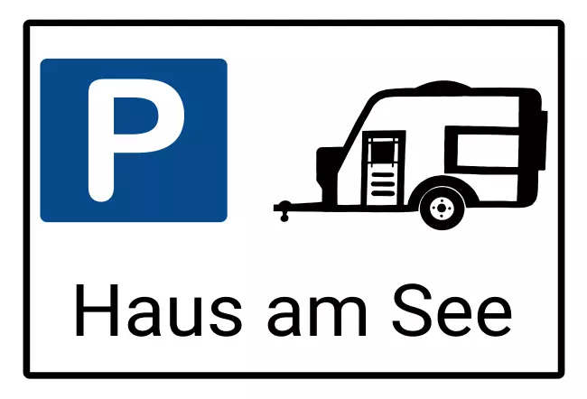 Parken verboten SchildParken - Verkehr Haus am See Bild