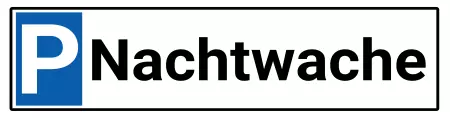 Parken verboten SchildParken - Verkehr Parken Nachtwache Bild