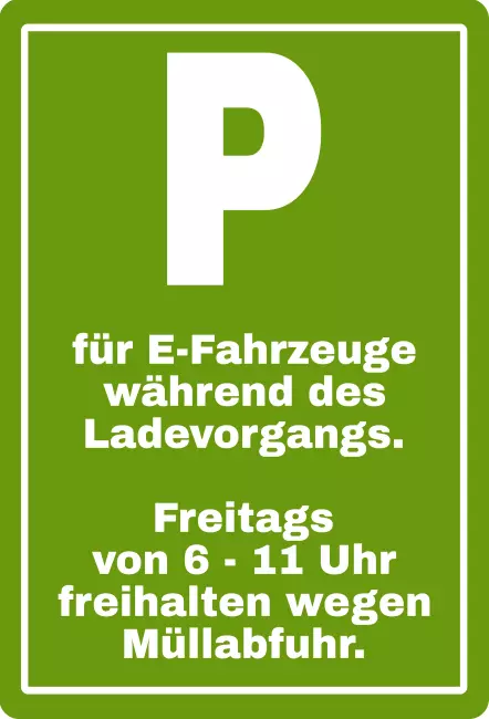 Parken verboten SchildParken - Verkehr Parkplatz freihalten Bild