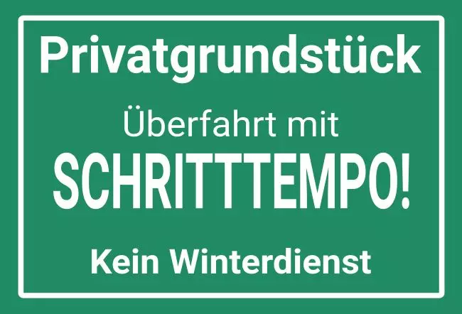 Parken verboten SchildParken - Verkehr Privatgrundstück Bild
