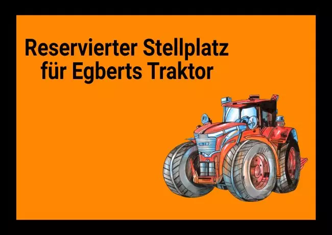 Parken verboten SchildParken - Verkehr Reservierter Stellplatz Bild
